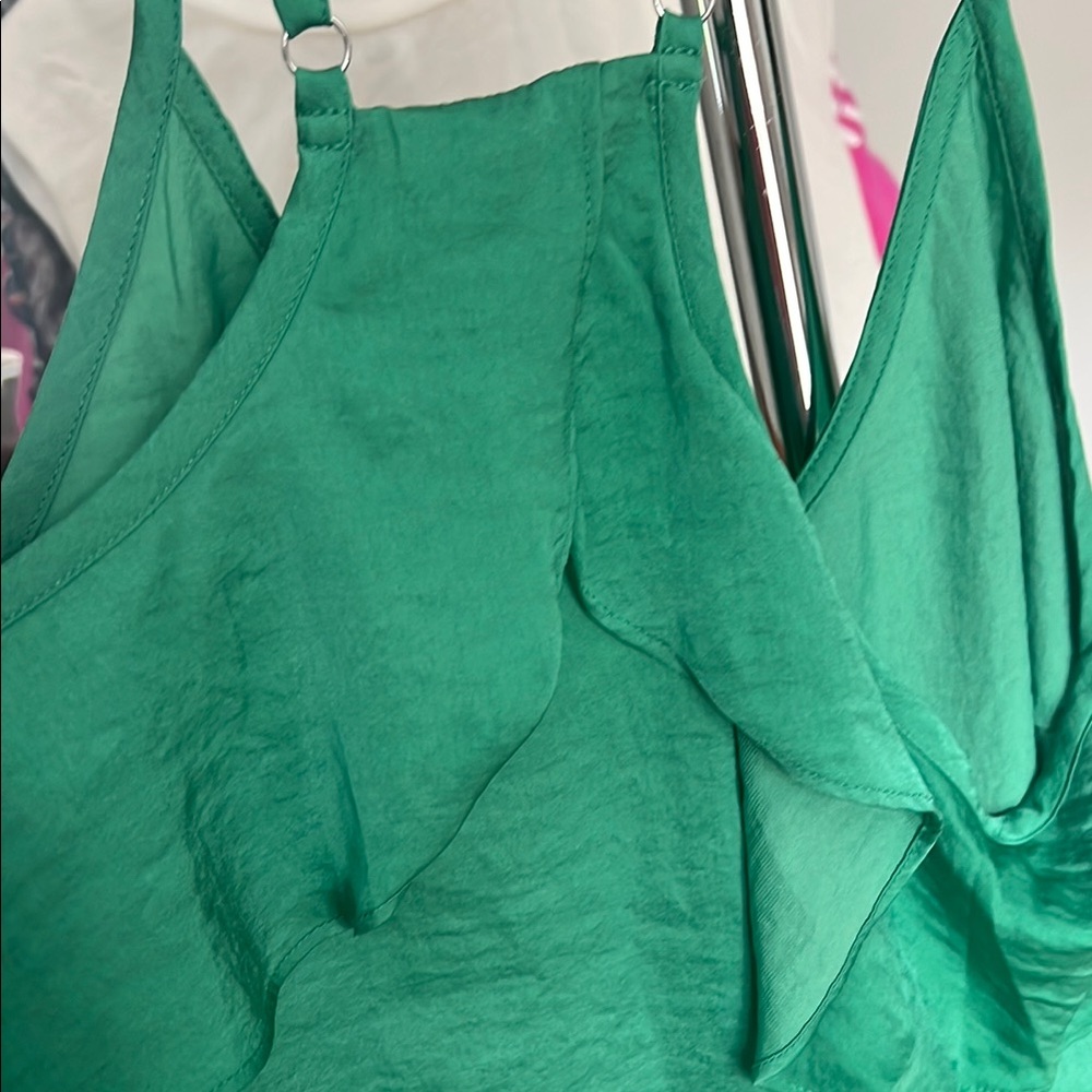 CAbi Green Backless Sleeveless Camisole - Picture 4 of 5
